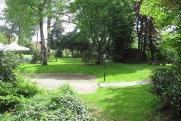 Biergarten in Aken